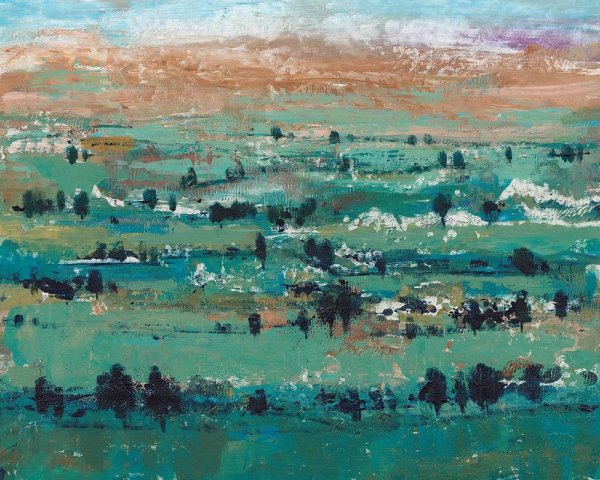 Valley High I by Tim O'Toole - Hand-Painted Oil Painting Reproduction