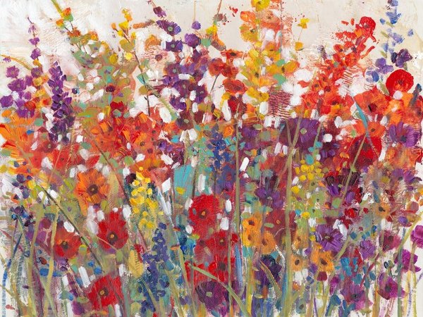 Main Product Photo of Variety of Flowers II Painting by Tim O'Toole