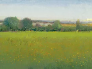 Verdant Countryside II Oil Painting by Tim O'Toole - Contemporary