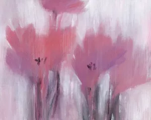 Vibrant Fuchsia Floral I by Tim O'Toole Oil Painting