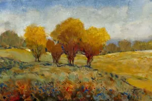 Vivid Brushstrokes I by Tim O'Toole Oil Painting