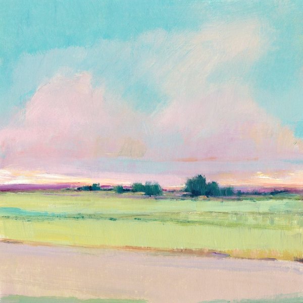 Vivid Landscape I by Tim O'Toole - Hand-Painted Oil Painting Reproduction
