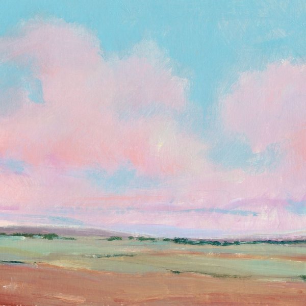 Vivid Landscape III by Tim O'Toole - Hand-Painted Oil Painting Reproduction