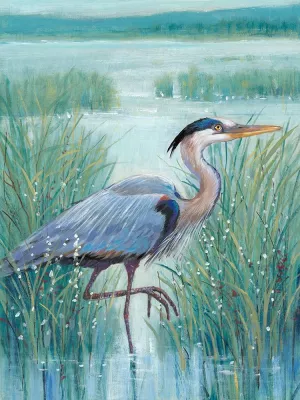 Wetland Heron I Oil Painting by Tim O'Toole - Bestsellers