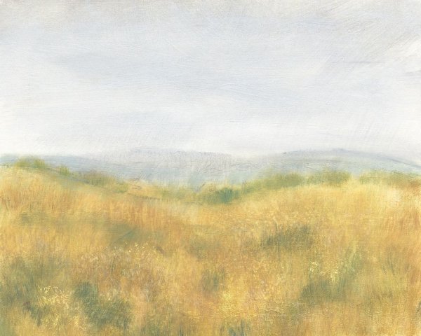 Wheat Fields I by Tim O'Toole - Hand-Painted Oil Painting Reproduction
