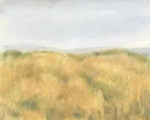 Wheat Fields II Oil Painting by Tim O'Toole - Contemporary