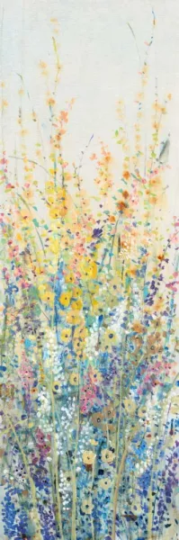 Wildflower Panel II by Tim O'Toole Oil Painting