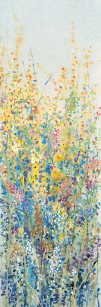 Wildflower Panel III by Tim O'Toole - Hand-Painted Oil Painting Reproduction