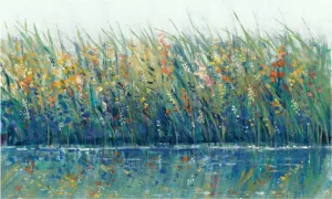 Wildflower Reflection I by Tim O'Toole Oil Painting