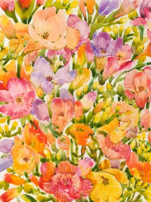 Wildflower Study I by Tim O'Toole Oil Painting