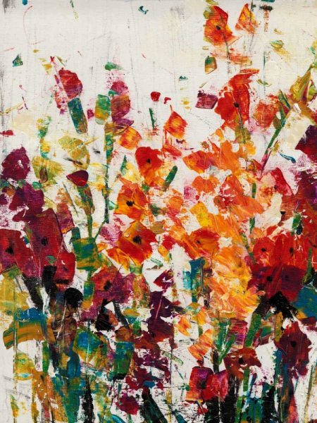 Main Product Photo of Wildflowers Blooming II Painting by Tim O'Toole