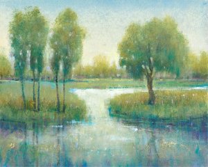 Winding River I by Tim O'Toole Oil Painting