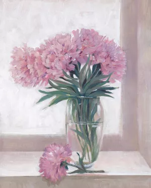 Windowsill Floral I by Tim O'Toole Oil Painting