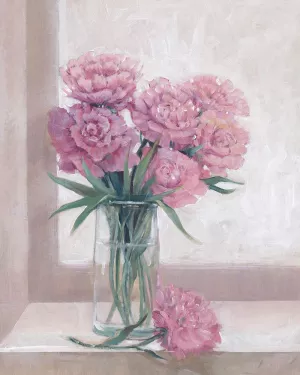 Windowsill Floral II by Tim O'Toole Oil Painting