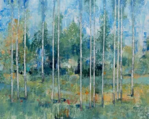 Woodland View II Oil Painting by Tim O'Toole - Contemporary