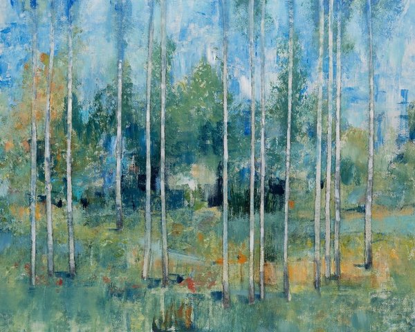 Main Product Photo of Woodland View II Painting by Tim O'Toole