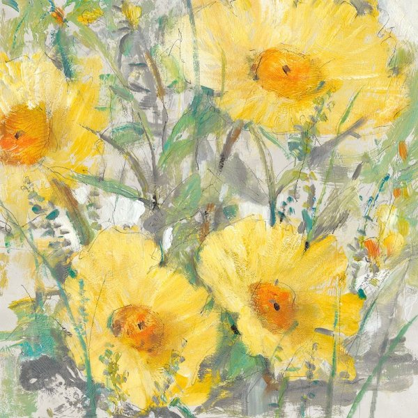 Yellow Bunch I by Tim O'Toole - Hand-Painted Oil Painting Reproduction