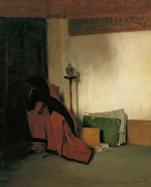 Atelierecke by Tina Blau Oil Painting