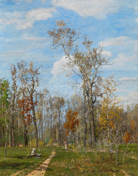 In der Krieau  by Tina Blau - Hand-Painted Oil Painting Reproduction
