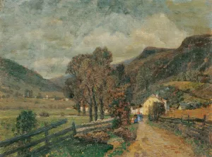 Oetz 1901 by Tina Blau Oil Painting