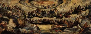 Paradise by Tintoretto - Oil Painting Reproduction