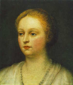 Portrait of a Woman Oil painting by Tintoretto