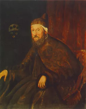 Portrait of Doge Pietro Loredano painting by Tintoretto