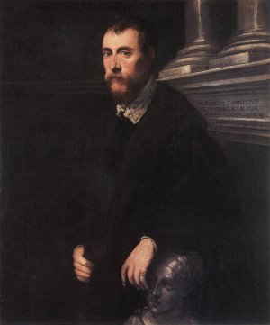 Portrait of Giovanni Paolo Cornaro Oil painting by Tintoretto