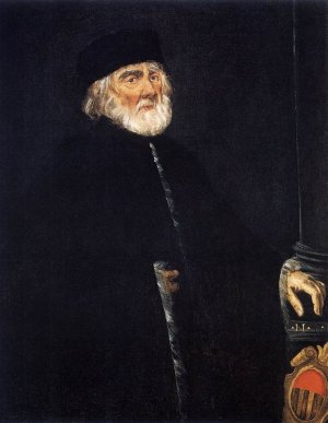 Portrait of Procurator Nicolo Priuli Oil painting by Tintoretto