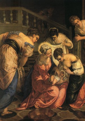 The Birth of St. John the Baptist Detail
