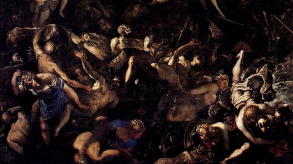 Main Product Photo of The Last Judgment Detail Painting by Tintoretto