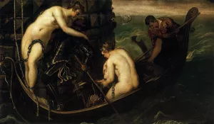 The Liberation of Arsinoe by Tintoretto - Oil Painting Reproduction