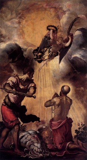 The Martyrdom of St Paul Oil painting by Tintoretto
