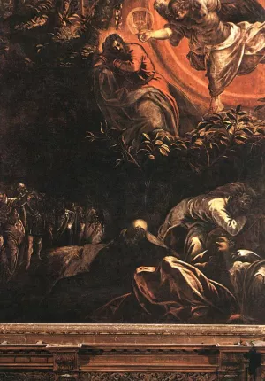 The Prayer in the Garden by Tintoretto Oil Painting