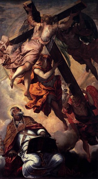 The Vision of St Peter by Tintoretto - Hand-Painted Oil Painting Reproduction