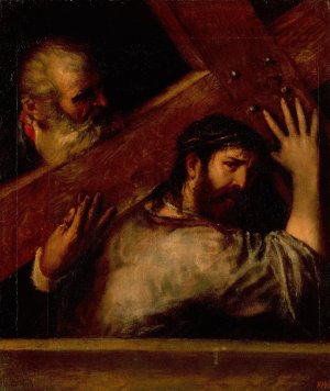 Carring of the Cross by Titian Oil Painting