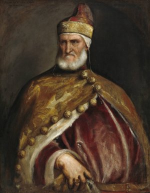 Doge Andrea Gritti by Titian Oil Painting