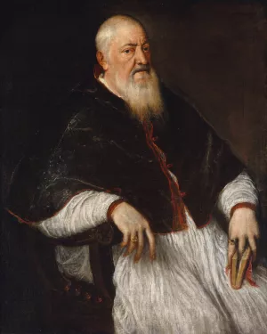 Filippo Archinto by Titian Oil Painting