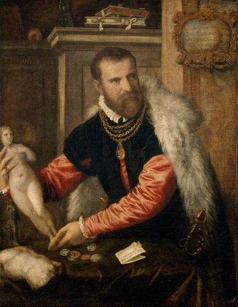 Main Product Photo of Jacopo Strada Painting by Titian
