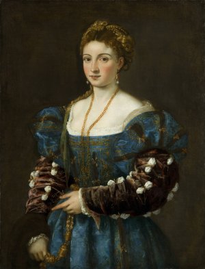 Portrait of a Lady by Titian Oil Painting