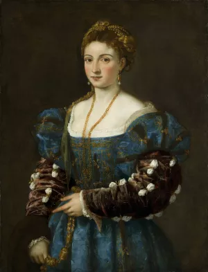 Portrait of a Lady by Titian Oil Painting