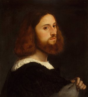 Portrait of a Man by Titian Oil Painting