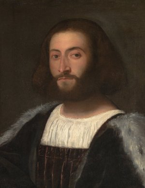 Portrait of a Man by Titian Oil Painting