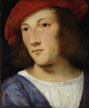 Portrait of a Young Man by Titian Oil Painting