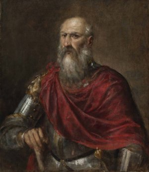 Portrait of An Admiral, Probably Francesco Duodo by Titian Oil Painting