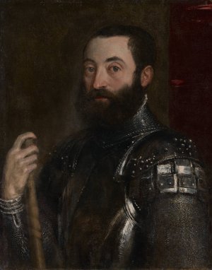 Portrait of Guidobaldo II della Rovere, Duke of Urbino by Titian Oil Painting