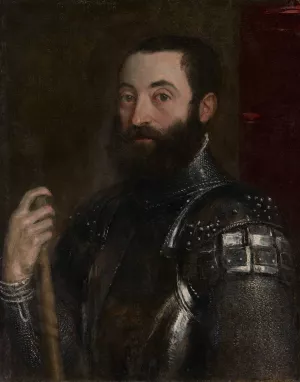 Portrait of Guidobaldo II della Rovere, Duke of Urbino by Titian Oil Painting