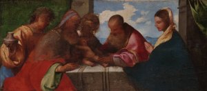 The Circumcision of Christ by Titian Oil Painting