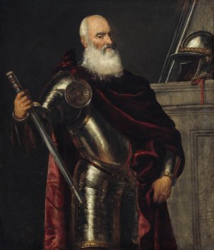 Vincenzo Cappello by Titian Oil Painting