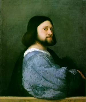 Portrait of Ariosto by Titian Ramsey Peale II Oil Painting